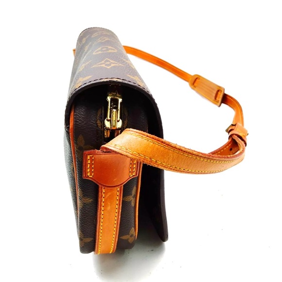 🏆💎💯 Louis Vuitton Saint Germain 24 Brown Monogram Shoulder Bag #NO0910 - Picture 2 of 8